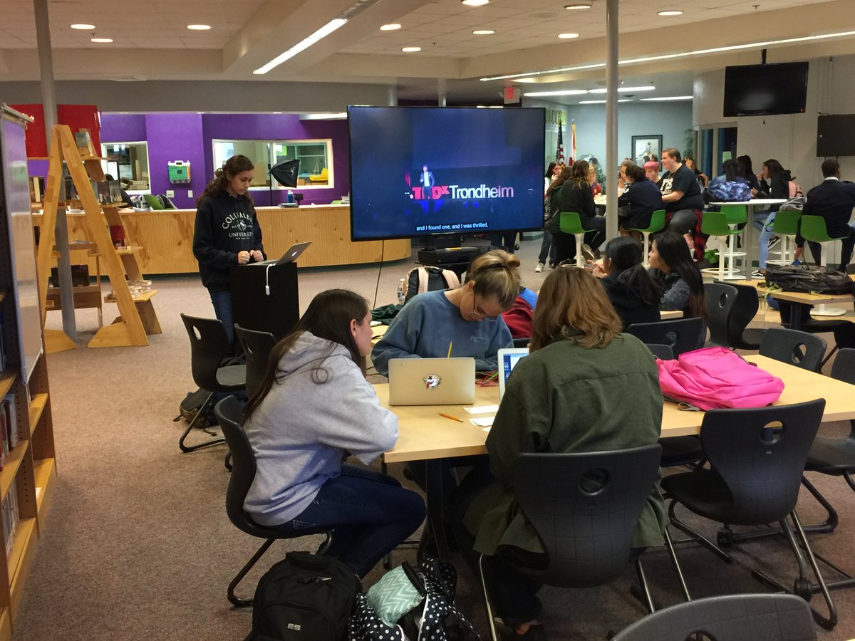 project_voices's tweet photo. Starting now, we'll be showing Ted-Talks every Tuesday morning in the BLC. Come join us! https://t.co/LnxPO1UJR2
