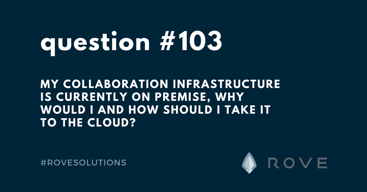 WithRove's tweet photo. Go beyond your existing on-premise collaboration solutions. With cloud collaboration technology, you can leverage the best of both worlds with a hybrid environment that can connect your workforce in a transformative way. https://t.co/JLWbcmdqXz #ROVESolutions https://t.co/QF0moCcxYE