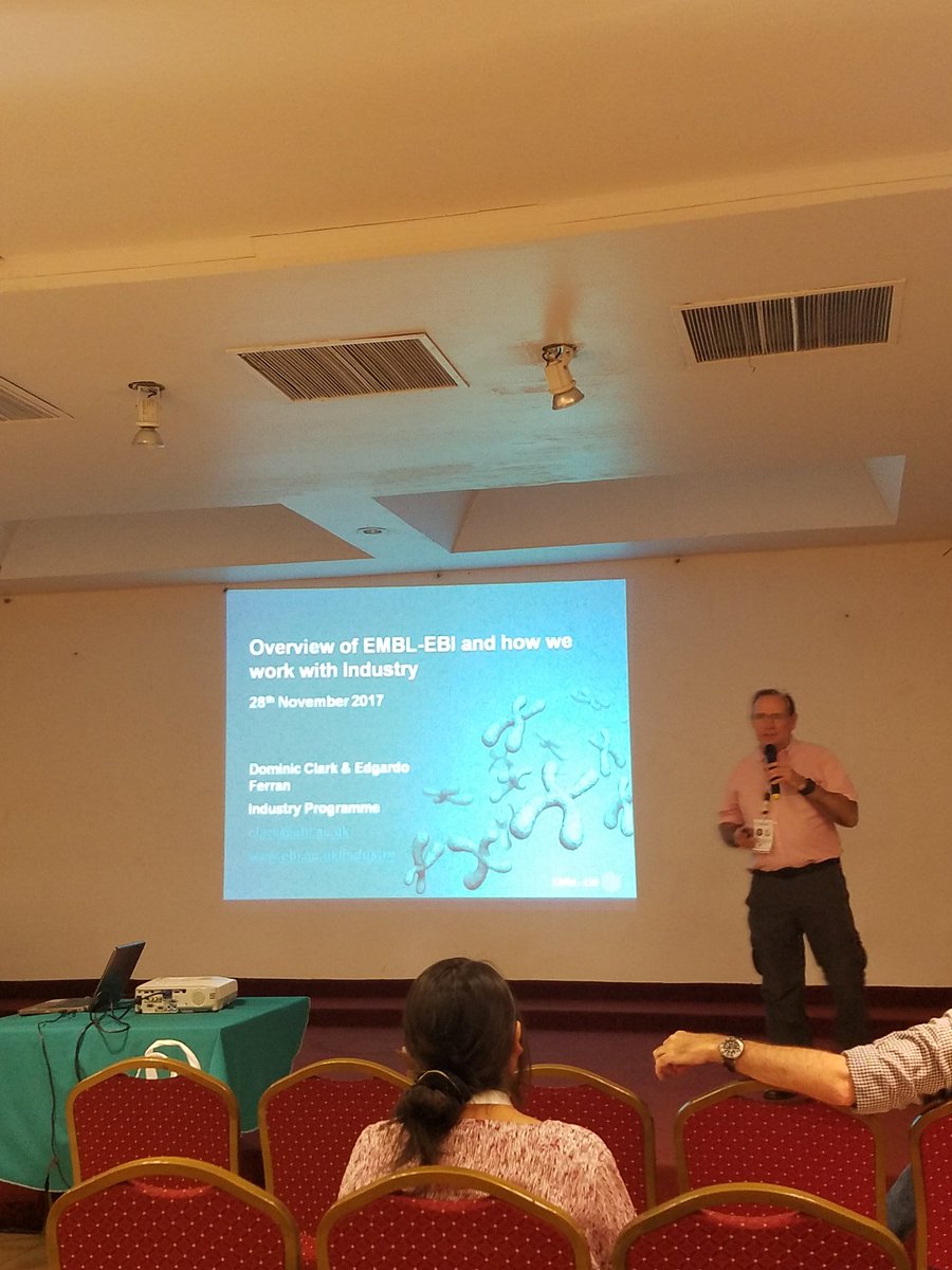 AlexanderMonzon's tweet photo. From @emblebi, the program industry manager Dominic Clark giving us an overview of how they work with industry #CAB2C17 https://t.co/wct0JNA4Bz
