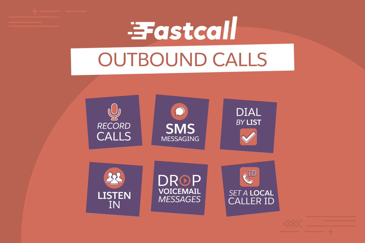 fastcall411's tweet photo. 🔝 Some #OutboundCall #Features:
#RecordCalls🎙️
#SMS Messaging 💬
#DialByList 📞📞📞
#ListenIn
#DropVoicemailMessages
Set a local #CallerId 💻
#FastTools
#EasyTools
-
📢 Download now from the AppExchange
https://t.co/SGZFzodYoh
-
Learn more: https://t.co/4tBhz9YYFa 💻 https://t.co/noXp7SYWhr