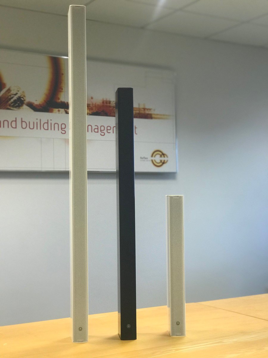 ReflexSPoint's tweet image. The new @YamahaUK VMX column loudspeakers. A discrete, aesthetically pleasing design with superior sound reproduction. Available from Reflex in January 2018