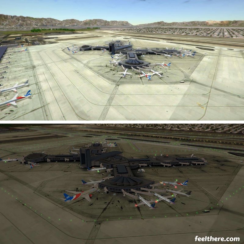 feelThere's tweet photo. Las Vegas International Airport #KLAS for Tower!3D
Challenge for Air Traffic Controller @: https://t.co/REY0U5z0wd 
#Tower3D #atcsuite #airtrafficcontrol  #airporttower #terminalareacontrol https://t.co/oDNUGiML4J