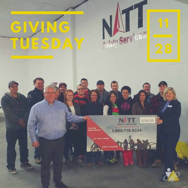 CROSH_CRSST's tweet photo. #GivingTuesday is off to a great start thanks to @TPSGroupofComp's generous support - your partnership is appreciated and is making a difference @LaurentianU! 

#LULImpact https://t.co/rPZxebTu9q