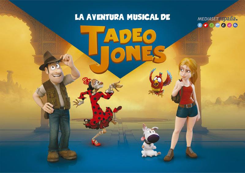 VisitCadiz's tweet photo. El gran aventurero #TadeoJones salta al escenario del #GranTeatroFalla con un musical para toda la familia. Este jueves 30 de noviembre a las 19.00h. Más info y entradas en el siguiente enlace https://t.co/A3moiPd9wO https://t.co/BRI6adVrub