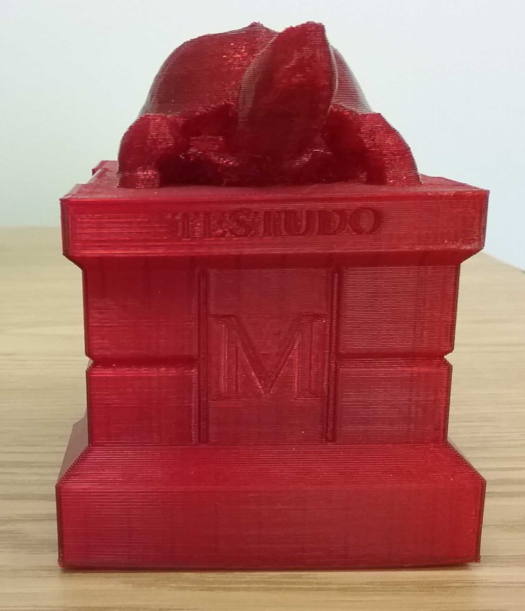 Celebrate #GivingDay by making a gift to our Launch UMD campaign to digitize the #Diamondback. All donors who contribute $1,000 today will win a shiny red 3-D printed Testudo statue!