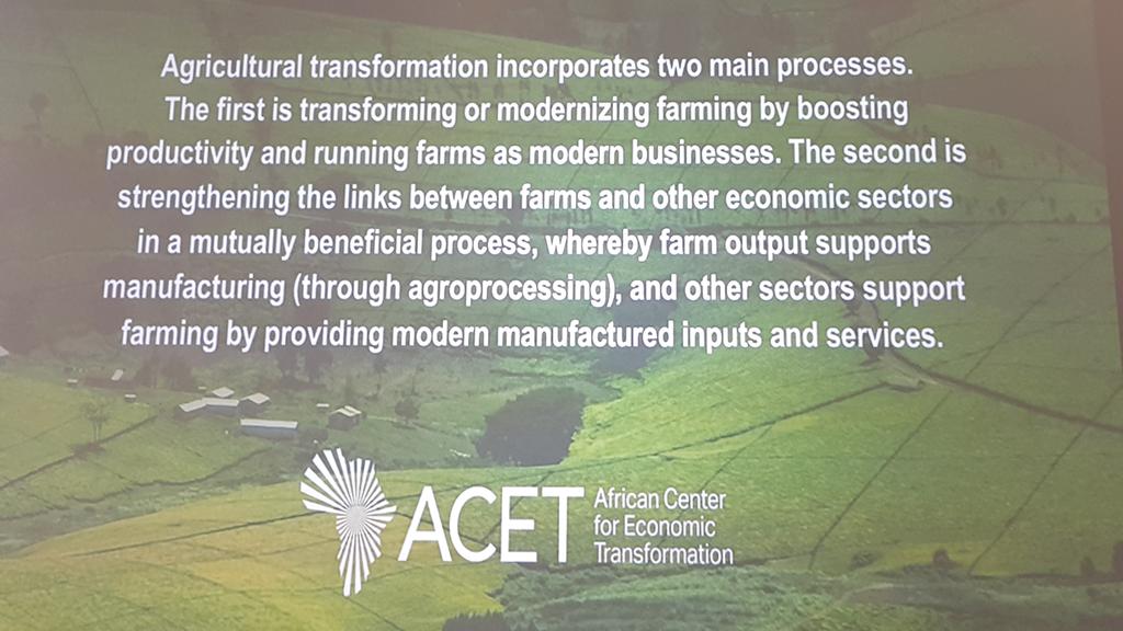 DavidBergvinson's tweet photo. #L4AgForum - Yaw Ansu highlights agriculture transformation: Diversification Export Productivity Technology Human welfare improvement through jobs - DEPTH https://t.co/5W3YZ2U9y8