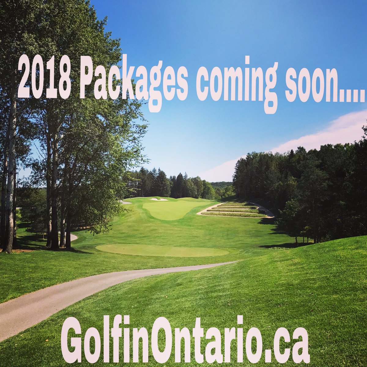 2018 is right around the corner.....

#playmoregolf #golftravel #ontario #golf
