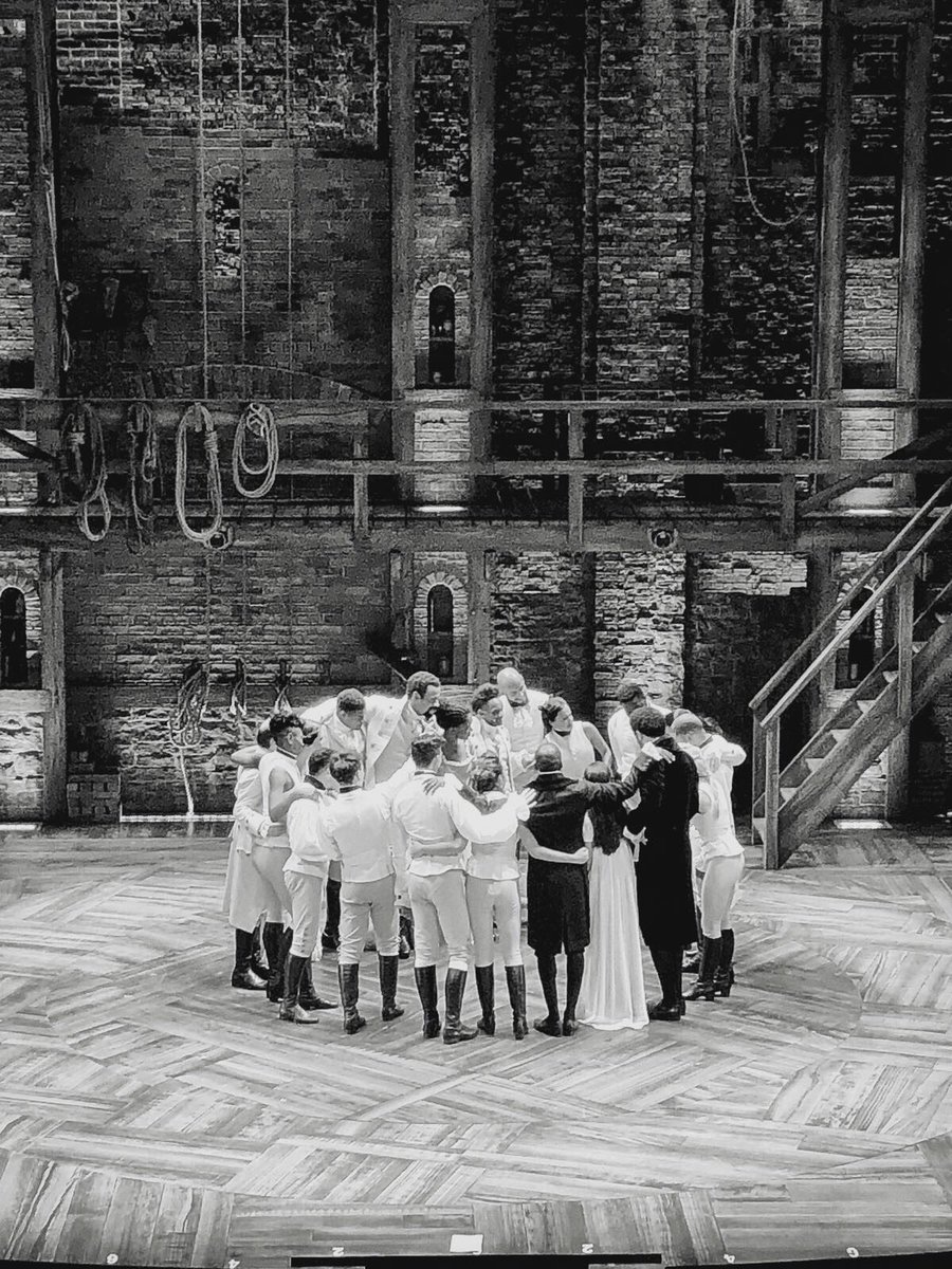 HamiltonWestEnd's tweet photo. The #HamFam of #HamiltonLDN. Just you wait, just you wait. 📷: @ghaney22 https://t.co/8BATWytPnr