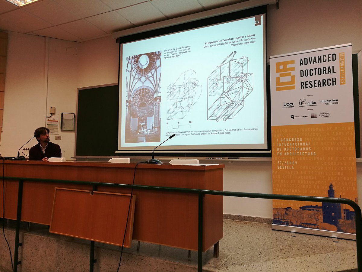 IdaSevilla's tweet photo. "Geometría y Construcción a través del Espacio Sacro de Andrés de Vandelvira" Estepa, A. #IDASevilla #LT3 #arquitectura #investigacion #doctorado #IUACC https://t.co/RZcfLlsqVr
