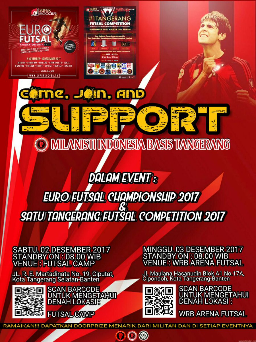 UlgadTangerang's tweet photo. #LETSBRINGTHENOISE!!! COME JOIN AND SUPPORT @MI_Tangerang di 2 event ini, lebih detail Cek Flyer #unitisiamopiuforti https://t.co/ISaSY3O7tJ
