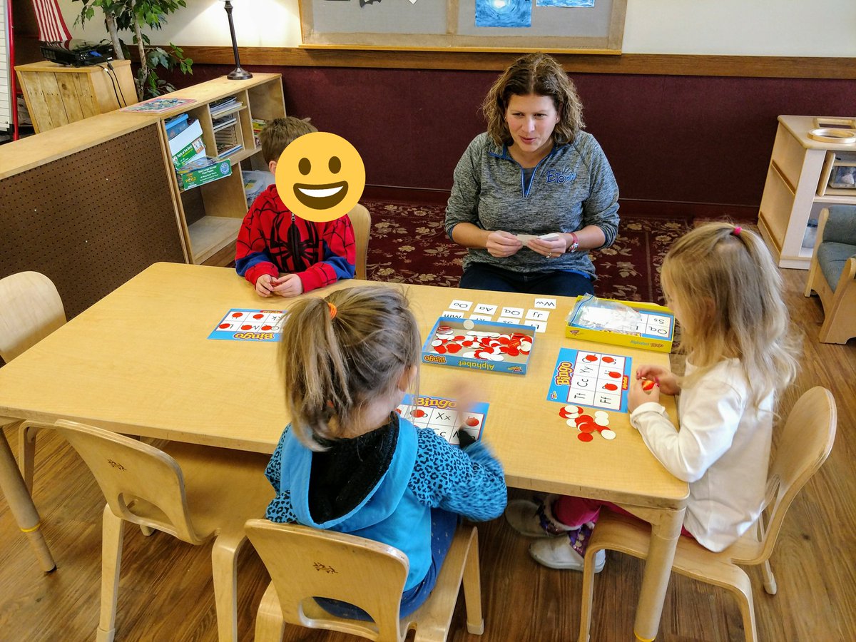 CarolynLehman26's tweet photo. Alphabet Bingo fun with Bright Horizon Masonic Kindergarteners! #EASDGivingBack https://t.co/ABDsCtlOEs