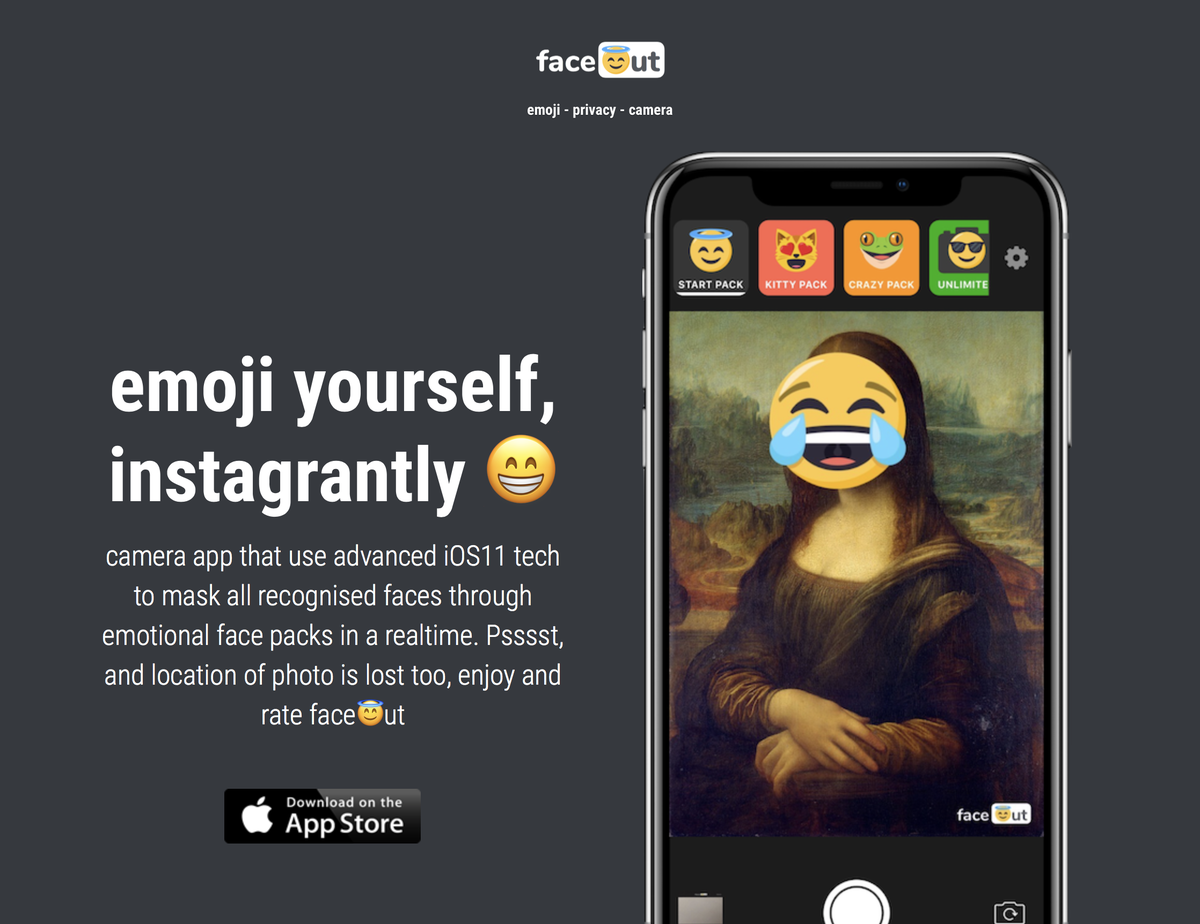 faceoutapp tweet picture