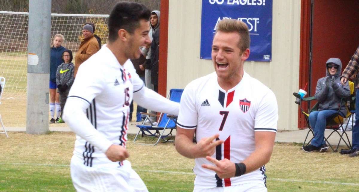 OKWUeagles's tweet photo. No. 1 Men's Soccer Rolls Past No. 16 Keiser in NAIA National Championship Second Round #WeAreOKWU -- https://t.co/DEg8Ox2nWH https://t.co/OhFqhnoIuR