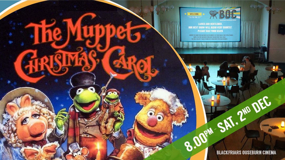 BOCNewcastle's tweet photo. Just a few days left to get your tickets for the first of our two festive film days! 

Sat 2nd Dec
1.00pm: Arthur Christmas
4.00pm: It's A Wonderful Life - Hot Drink &amp; Mince Pie
8.00pm: The Muppets Christmas Carol -Sparkling/Mulled Wine &amp; Mince Pie

Book @ https://t.co/YrhV1twb6w https://t.co/PvCSUjuVrD