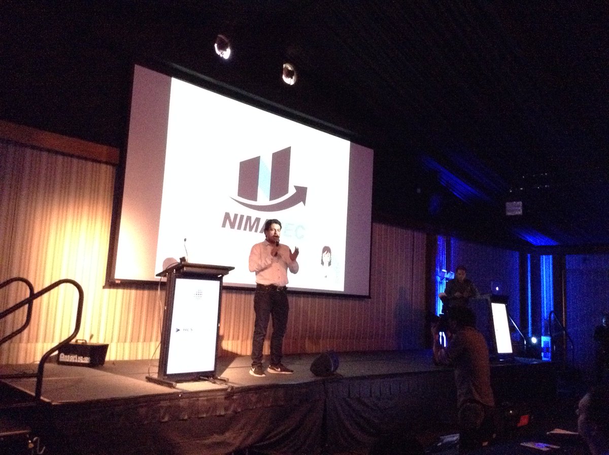 DigitalBankLA's tweet photo. En este momento se presenta la #Startup @_nimatec en el #DigitalBankInsurance https://t.co/pKVAJSNDCn