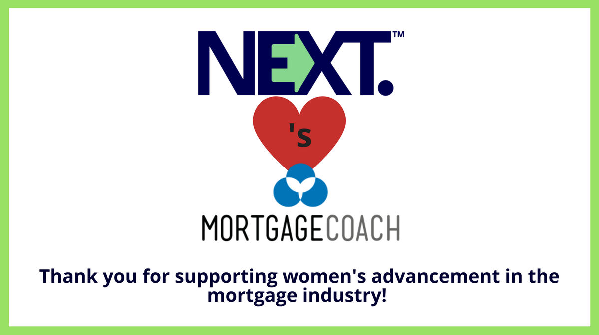 NEXTMtgEvents's tweet photo. We love @MortgageCoach for supporting advancement of #women in #lending! See their modern mortgage experience at NEXT in January. https://t.co/vVVDK5URbl https://t.co/T5oRqsF4Fk