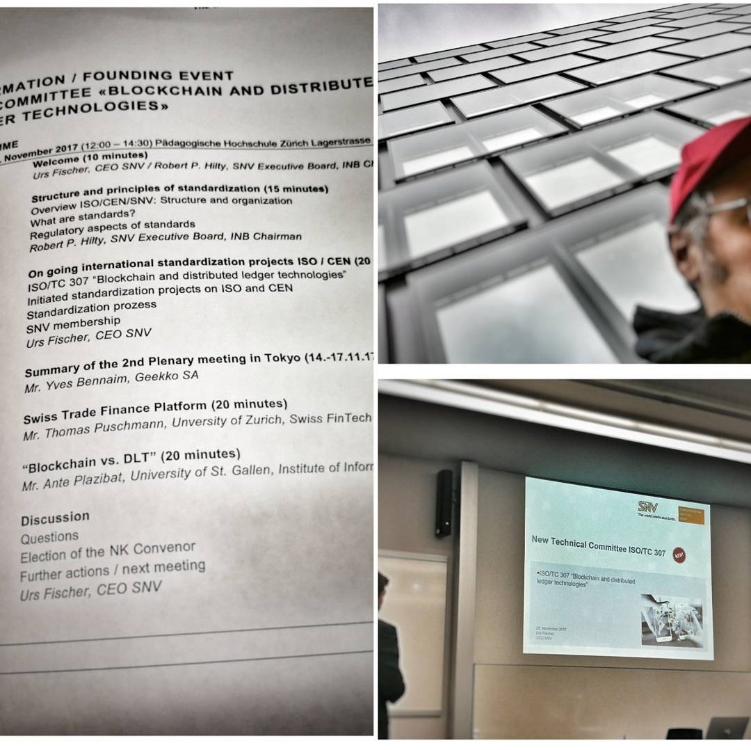 swisscoast's tweet image. with @PoriniFoundatio and @eMovieVenture and SwissRe @validitylabs @CreditSuisse and so many more at the founding meeting of the Swiss National Standard Committee for #blockchain and #DistributedLedgerTechnologies thank you @ZLOK for going to Tokyo and your input