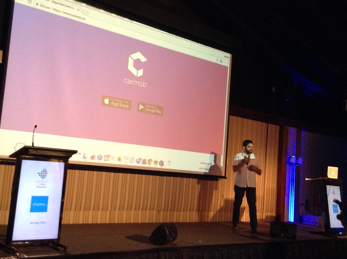 DigitalBankLA's tweet photo. Ahora se presenta #Carmob en el #DigitalBankInsurance https://t.co/HPsxEHqg71