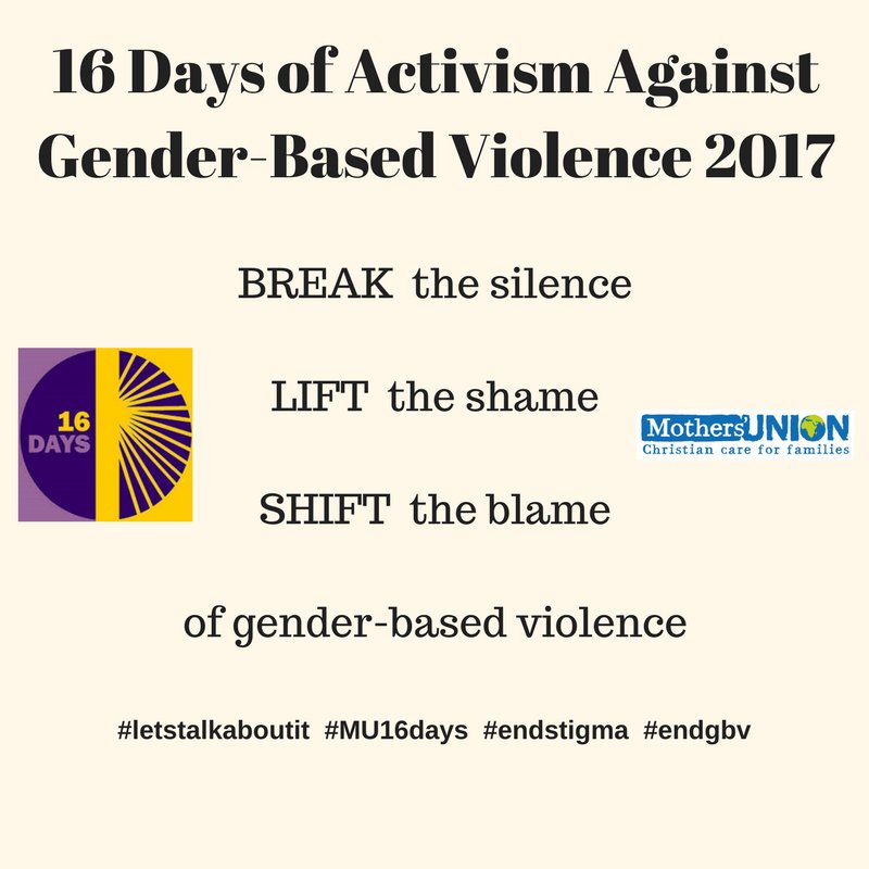 MothersUnion's tweet photo. We are present in 83 different countries with 4 million members. We’re committed to ending gender-based violence in all forms, and especially eliminating the stigma faced by victims. find out more: https://t.co/TmnnD8g3hP #MU16Days #endstigma #letstalkaboutit #endgbv https://t.co/9vV003H1iT