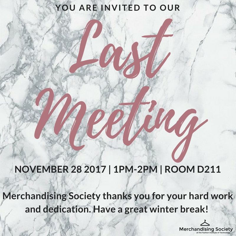 FITMerchSociety's tweet photo. That time of the semester has arrived😢😢 join us for our last meeting of the semester today in D211 https://t.co/1TwJogZgKW