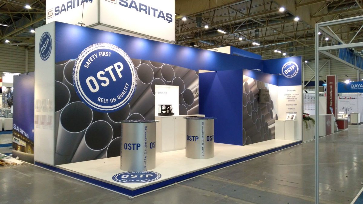 DehulluNL's tweet photo. De afgelopen dagen hebben wij mooie stands gebouwd voor onze klanten Arcus, OSTP en @Outokumpu op de Stainless Steel World @SSW_Update 
Ga jij de stands van 28 t/m 30 november bekijken in Maastricht?
#Dehullu #standbouw https://t.co/2uuneGxQqq