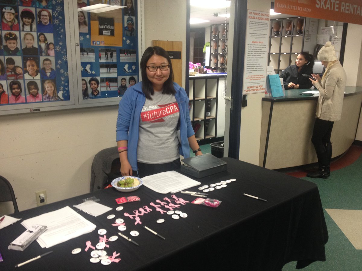 tseeko_m's tweet photo. RIT Women in Business Club raised over $538 through Skate for a Cause Event for those battling breast cancer  #futureCPA #Gleimsuccess #GleimAccounting #SkateforCause #SustainInspireSurvive #HelpSIS https://t.co/zXnIjTKyOh