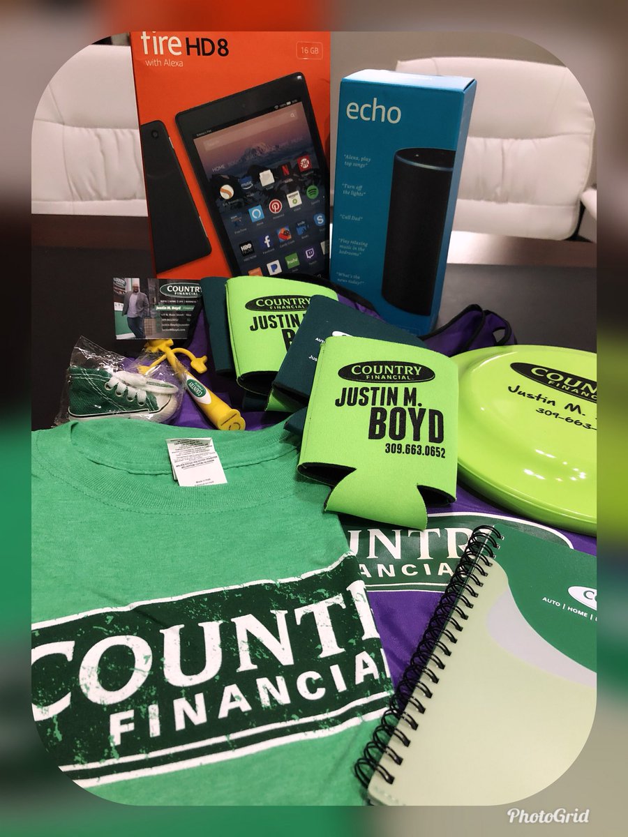 We are very excited for our last general membership meeting today focusing on building relationships. We also can’t wait to see who wins this awesome raffle from <a href="/JustinMBoyd/">Justin Boyd</a> with <a href="/hellocountry/">Country Financial</a>!