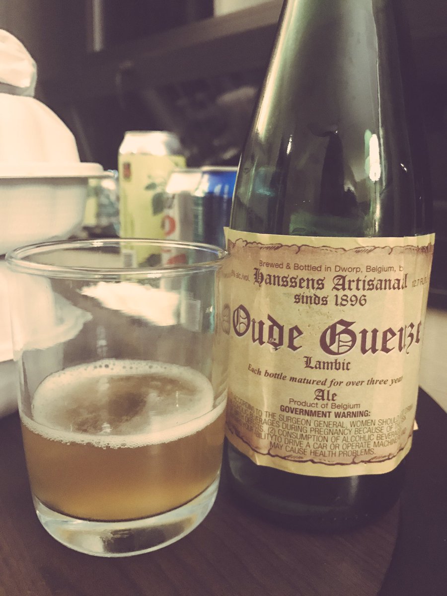 A very #lambic #thanksgiving <a href="/3Fonteinen/">3 Fonteinen</a> #hanssensartisanal