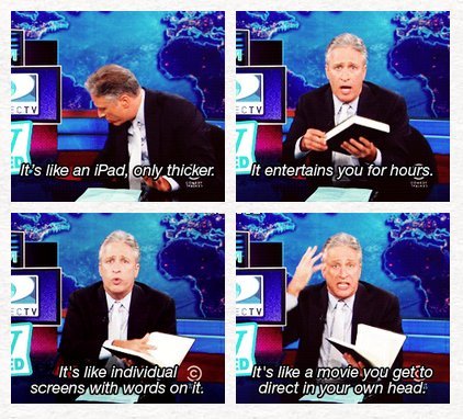 Happy birthday to comedian Jon Stewart! Not only is he funny, but he\s an avid reader! 