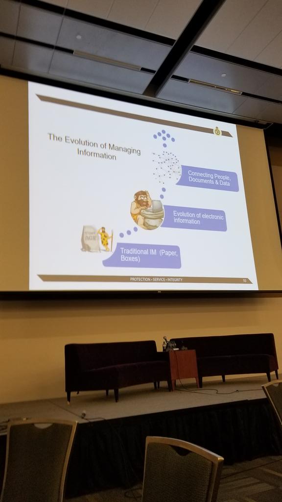 AndreaSokal's tweet photo. #IMDays #Session4C Love the "stone age" clip art here! ๐ https://t.co/bTo273on3C