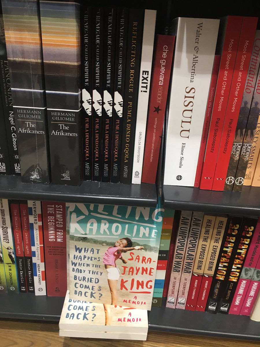 feminist_rogue's tweet photo. So long, Cape Town. I signed several copies of #ReflectingRogue at the @ExclusiveBooks domestic departures terminal. Pleased to see it on the December wish list. They also have copies of #ARenegadeCalledSimphiwe in stock. https://t.co/hSL8ZmsnRB