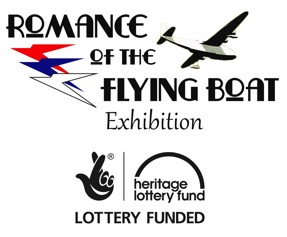 TOMORROW: New exhibition opens at Solent Sky. Romance of the Flying Boat, funded by @heritagelottery