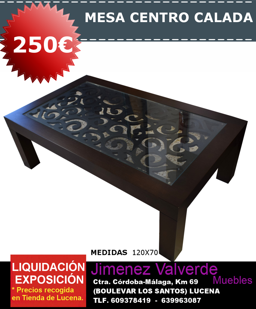 #liquidacionporcierre #mobiliario #comedor #dormitorio #juvenil #auxiliar #decoracion #diseño #calidad JIMENEZ VALVERDE MUEBLES Ctra / Cordoba Malaga Km 69 Lucena (Cordoba) 957500752.