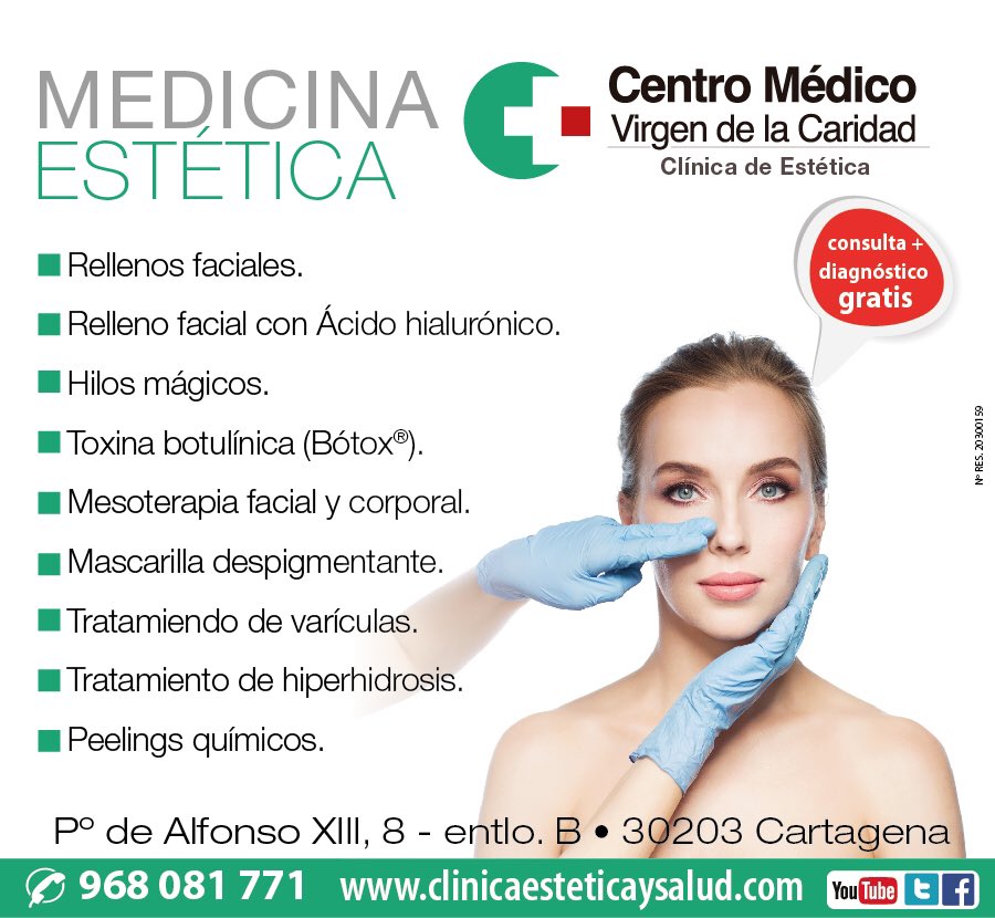 cmvcaridad's tweet photo. Medicina estética en @cmvcaridad #estetica #rellenofacial #acidohialuronico #botox #peelings etc https://t.co/agyS7vOJDg