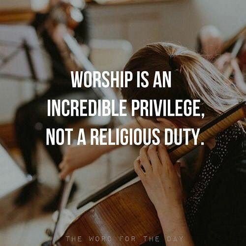JoychickLaura's tweet photo. Worship is to be a way of life. Does how you are living bring worship to God? https://t.co/tpSVDaWRGK