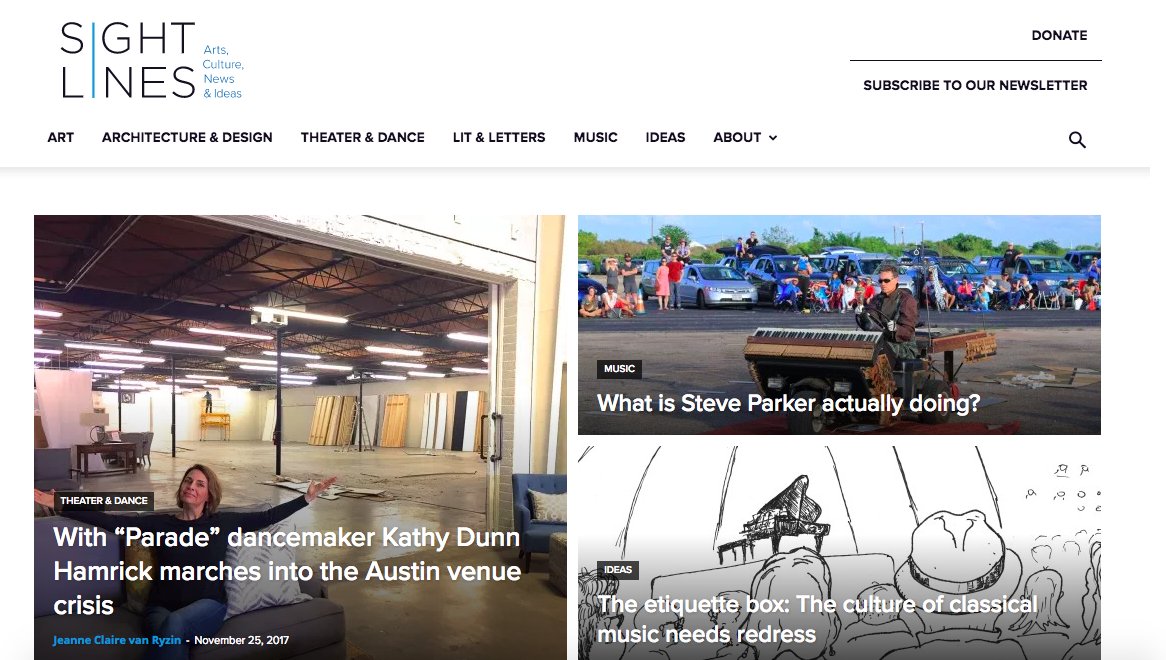 For #GivingTuesday we've got a $1000 match challenge! Support fresh independent arts journalism! Because on-going public conversation about culture is a necessity of civic life. sightlinesmag.org/about/donate