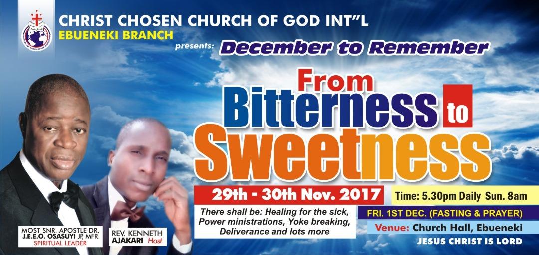 Come expecting