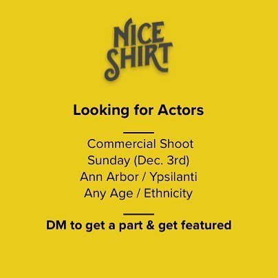 NiceShirtMedia's tweet photo. DM to get cast!! #niceshirtmedia https://t.co/t6hIaYozBy