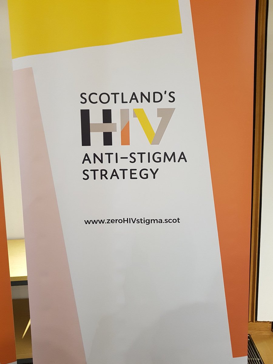 With @HIVScotland today #zeroHIVstigma