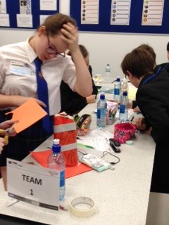 Creativity flowing as the ride is engineered with a touch pad flame thrower!