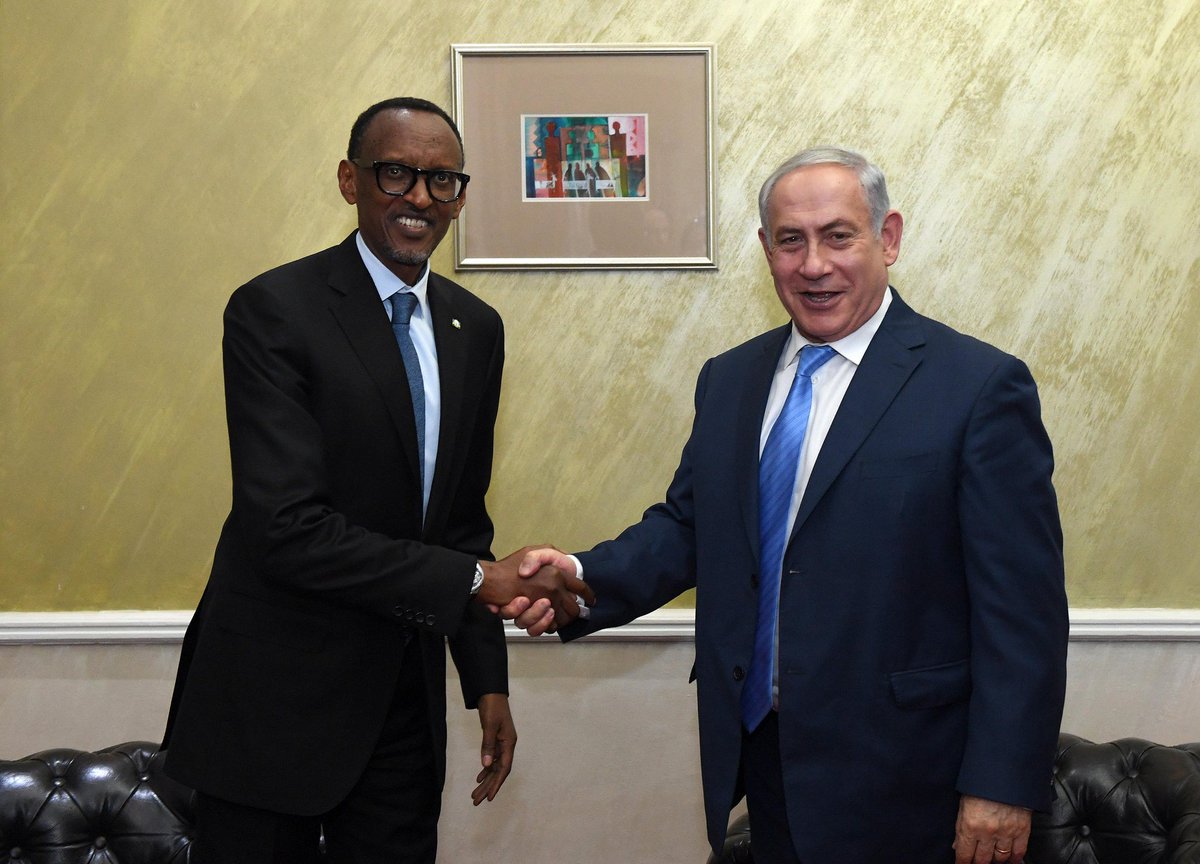 With Rwandan President Paul Kagame today. I informed him that Israel will open, for the 1st time, an embassy in Kigali, the capital of Rwanda.

This historic step comes as Israel is expanding its presence in Africa & deepening its cooperation with countries across the continent.