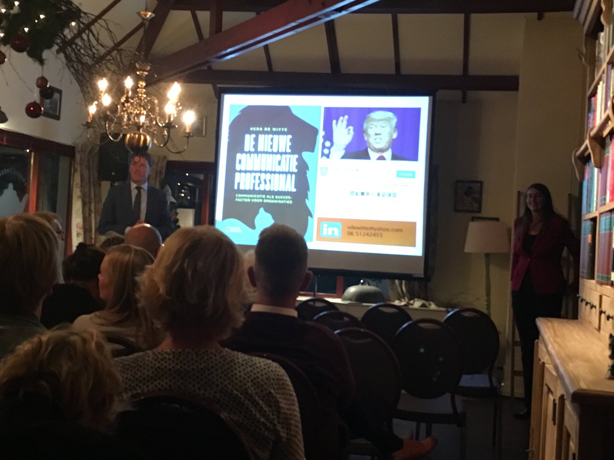 Boeiende bijeenkomst over trends in communicatieland: De nieuwe communicatieprofessional van Vera de Witte  #dncp