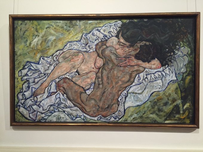 Jacques Louise-David, Klimt, Schiele at the Belvedere. My chill has not returned and I'm nerding out