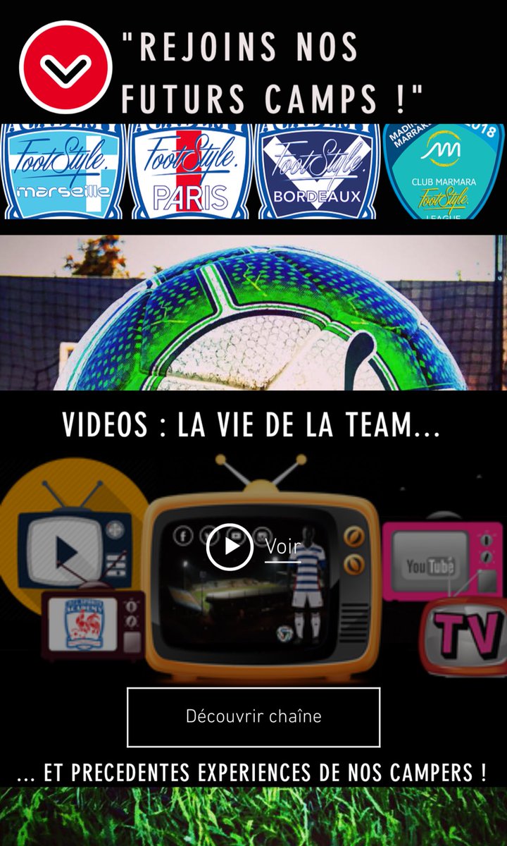 procampfootball's tweet photo. Notre nouveau #website est en ligne | https://t.co/WstNkEZUgN | #stages #camps #football #freestylefootball #footstyle #ecoledefootnewgeneration | 🌴🇫🇷⚽️🇲🇦🌴 | Sport is a game, education a duty. https://t.co/P1pI2N1hvQ