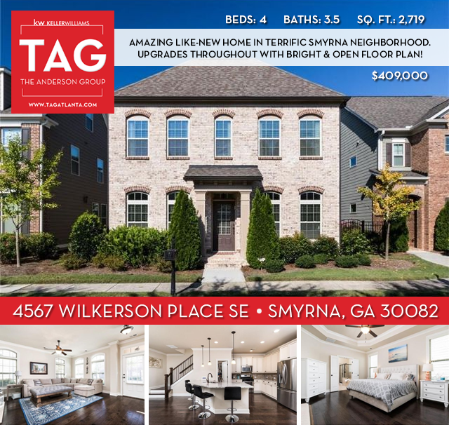 tagatlanta's tweet photo. One of the newest builds in the neighborhood! Bright and #openfloorplan, large great room, #customkitchen, #masteronmain, #gatedcommunity with fantastic #pool... all minutes from #SmyrnaMarketVillage, @SunTrustPark, downtown, shopping and more!  https://t.co/ovPUZndTVg https://t.co/DZ1L5OGkgI