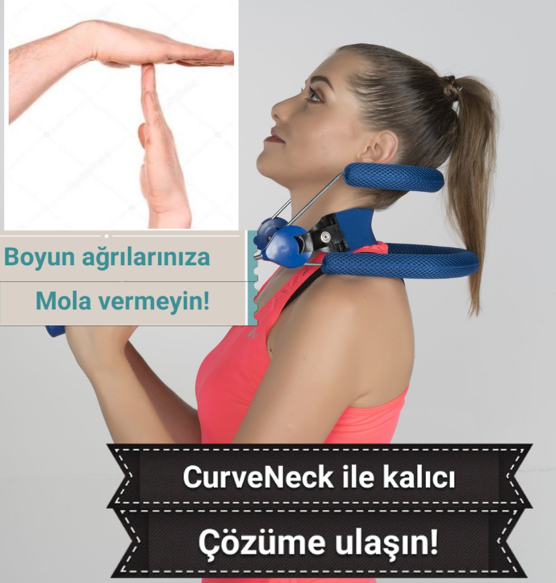 aslifemed's tweet photo. Boyun ağrılarının tedavisinde en önemli yöntem egzersiz'dir! Doğru egzersiz için CurveNeck boyun egzersiz aleti... detaylı bilgi için 0216 589 88 99
#boyunağrısı #boyundüzleşmesi #ağrısızyaşam# https://t.co/8HJhUWGo9M