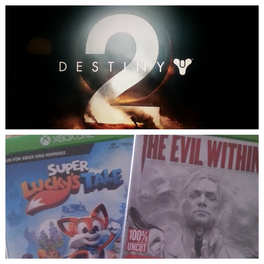 derHawk's tweet photo. Zugeschlagen am #blackfriday #theevilwithin2 #superluckystale #destiny2 #xboxone https://t.co/lgjJ8TaCHn