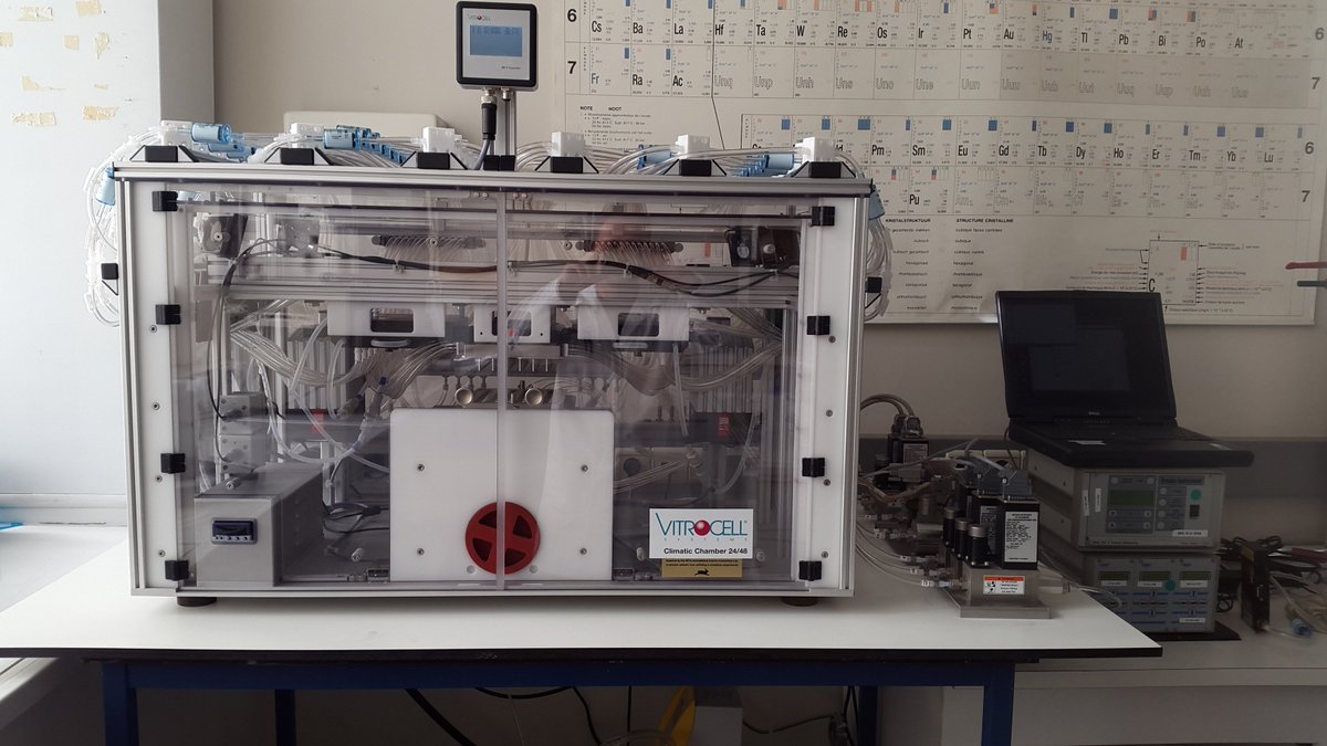 thePSCI's tweet photo. We awarded @VITObelgium this #VITROCELL system to help in their study of the impact of nanomaterials and other substances on human lung cells. Read more about the award on our website https://t.co/ilVn8dUFjJ https://t.co/bxsAz5iF66