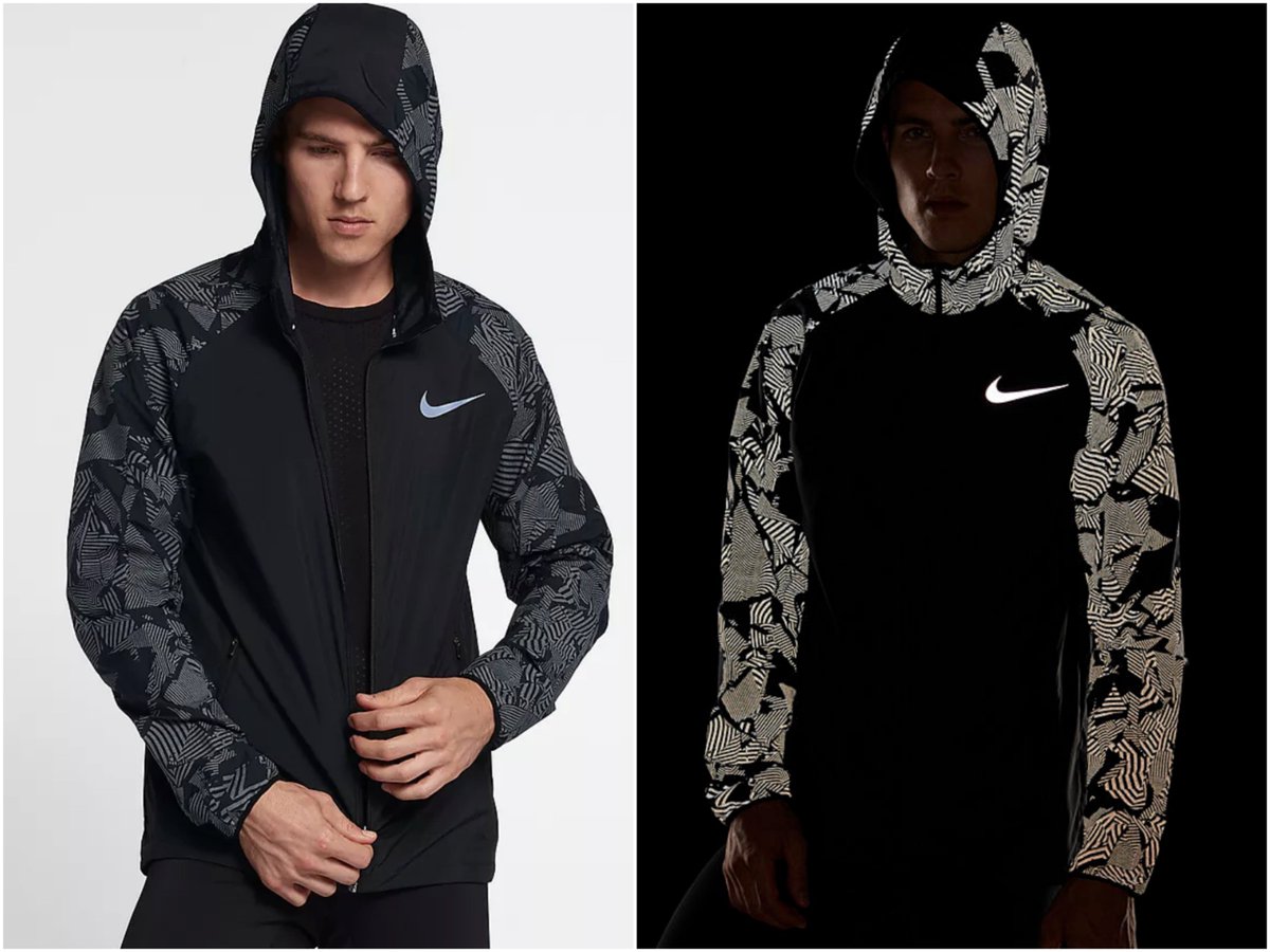 nike essential flash running jacket