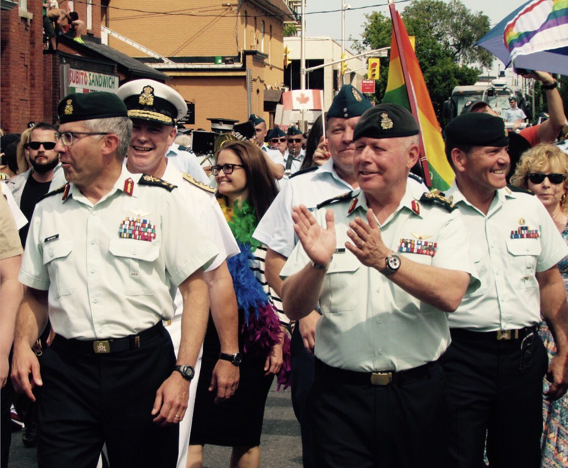 CDS_Canada_CEMD's tweet photo. I am deeply sorry to all of you who were ever investigated, charged or released from the military because of your sexual orientation. You showed us honour and dedication and we showed you the door #LGBTQ2 https://t.co/GcJ5YRtNv8 https://t.co/8DdfBCdMWA